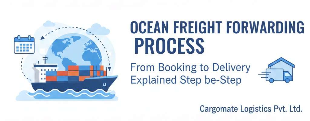 Ocean Freight Forwarding Process: From Booking to Delivery Explained Step-by-Step
